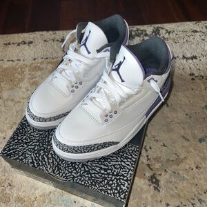 Size 8 - Jordan 3 Retro Mid Dark Iris